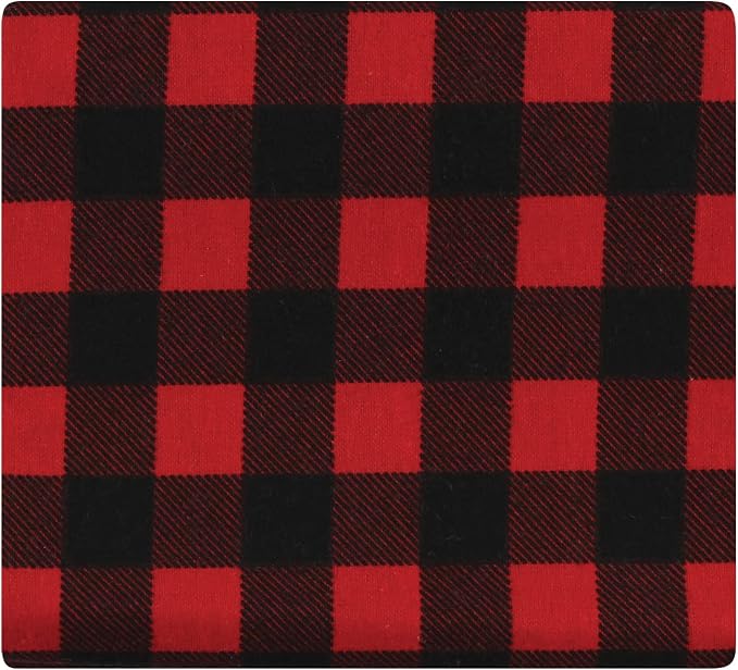 Hudson Baby Unisex Baby Cotton Flannel Receiving Blankets, Christmas Scene - Image 6