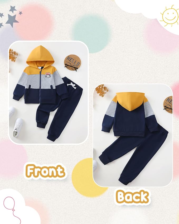 NZRVAWS Baby Boy Clothes Toddler Boy Outfit 2 3 4T 6 12 18 24 Month Fall Winter - Image 4