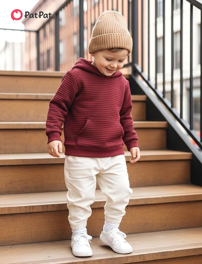 PATPAT Toddler Boy Long Sleeve Hoodie - Image 2