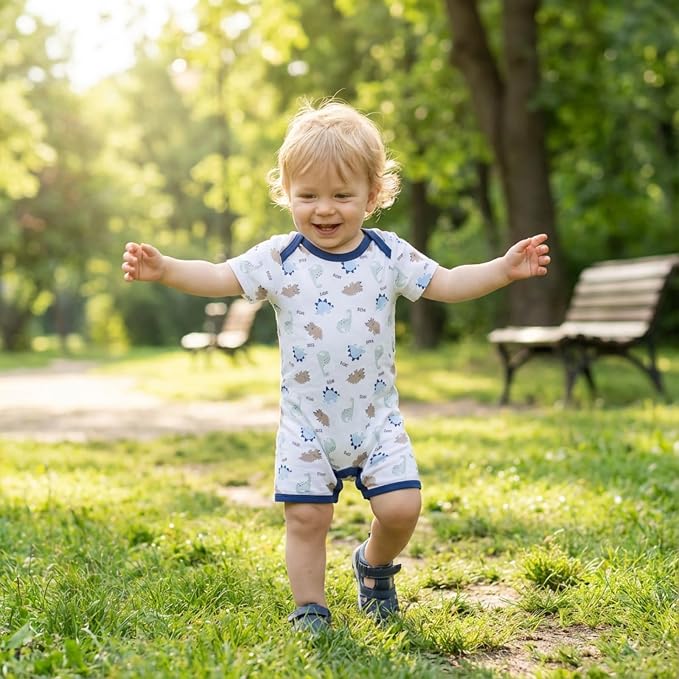 Baby Boys Romper Cotton Summer Infant Baby Boy Clothes | Short Sleeve Baby Boy - Image 3