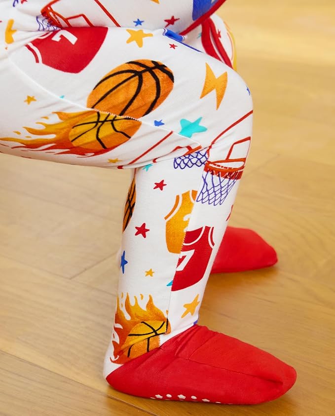 babee Reshinee Bamboo Viscose Baby Footie Pajama, Zipper Sleeper Boys Girls - Image 6