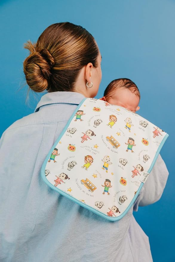 Copper Pearl Baby Burp Cloth Large 21''x10'' Size Premium Absorbent Triple - Image 5