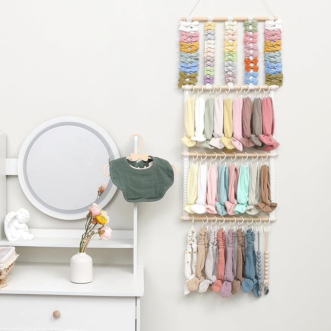 POVETIRE Headband Holder Hair Bows Organizer - Image 7