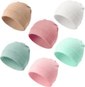 DRESHOW BQUBO 6 Pack Baby Newborn Hats Set by DRESHOW