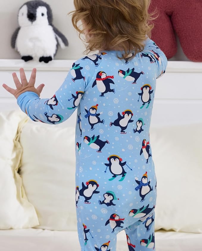 babee Reshinee Bamboo Viscose Baby Footie Pajama, Zipper Sleeper Boys Girls - Image 4