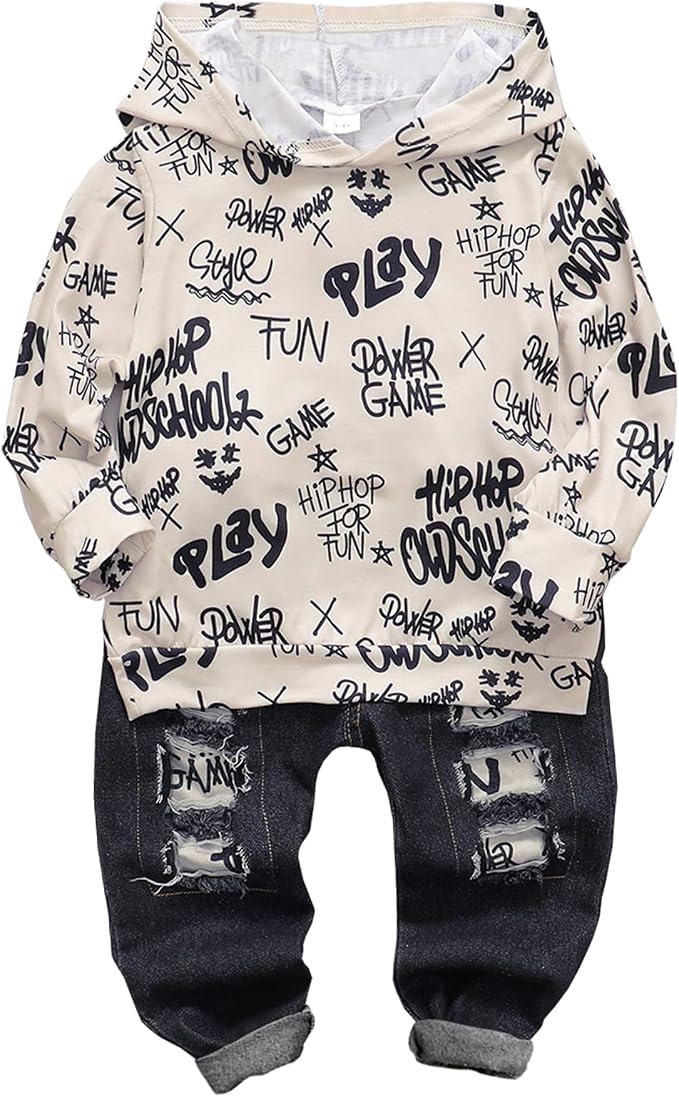 NZRVAWS Baby Boy Clothes Toddler Boy Outfit 2 3 4T 6 12 18 24 Month Fall Winter by NZRVAWS