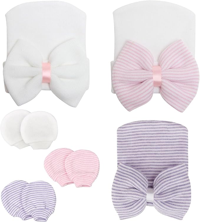 AQOKKA Newborn Baby Girl Hats by AQOKKA