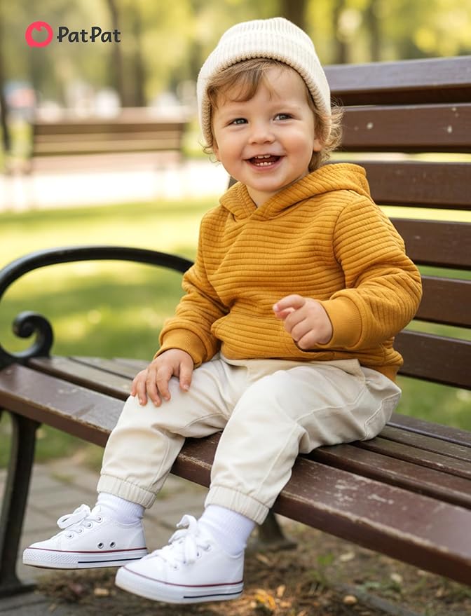 PATPAT Toddler Boy Long Sleeve Hoodie - Image 5