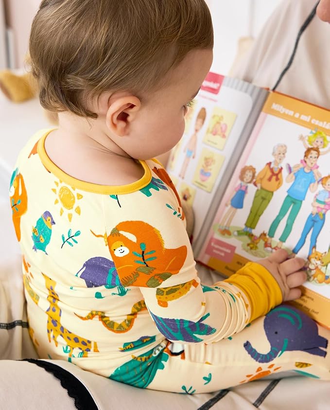 babee Reshinee Bamboo Viscose Baby Footie Pajama, Zipper Sleeper Boys Girls - Image 9