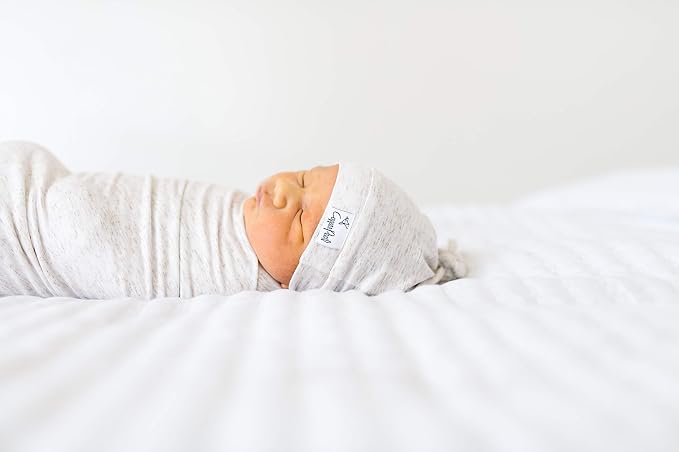 Copper Pearl Swaddle Blankets for Newborns | Soft Stretchy Receiving Blankets - Image 6
