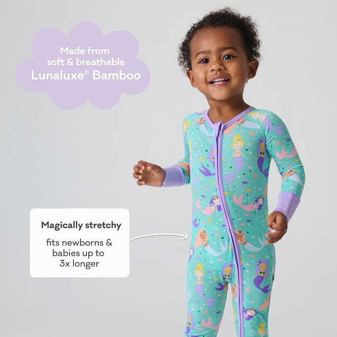 Little Sleepies Pajamas for Baby Boys & Girls, Viscose from Bamboo Baby Pajamas - Image 4