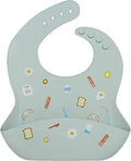 Loulou Lollipop Soft, Waterproof Silicone Feeding Bib by LoulouLollipop