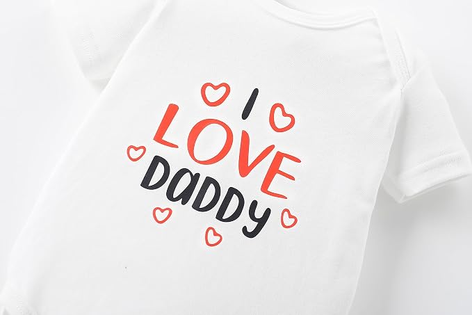 AIWUHE Unisex-Baby Short Sleeve Bodysuits Cotton One-piece Boy Girl Summer - Image 5