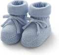 Hadetoto Newborn Baby Booties Cotton Knit Shoes | Soft, First Walkers, by Hadetoto