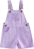 Fernvia Toddler Kids Baby Girl Boy Contrast Color Overalls Shorts Clothes by Fernvia