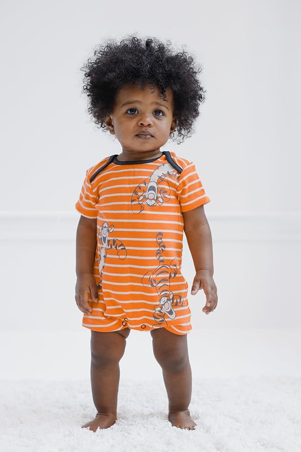 Disney Baby Boys' 2-Pack One Piece Rompers Newborn to Infant - Image 2