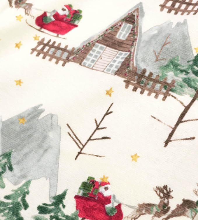 Burt's Bees Baby Matching Family Jammies, Organic Cotton, Holiday Pajamas - Image 5