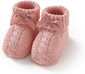 Baby Booties Newborn 100% Cotton Cozy Knit First Shoes | Soft Cute Shower Gift by DovFanny