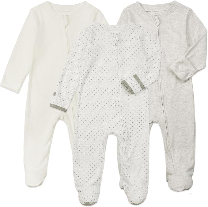 Aablexema Baby Footie Pajamas Cotton by Aablexema