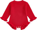Mubineo Baby Girl Fall Winter Clothes Basic Plain Cute Sweater Romper Outfit by Mubineo
