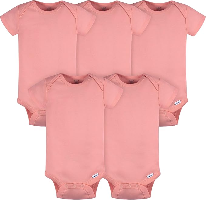 Gerber Baby Boys & Girls 5-Pack Premium Soft Cotton Bodysuits Onesies by Gerber