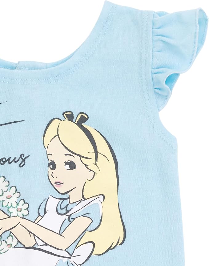 Disney Romper and Headband Outfit Set Newborn to Little Kid Sizes - Image 5