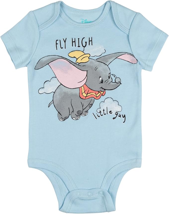Disney Baby 5-Pack Short Sleeve Bodysuits Newborn to Infant - Image 6