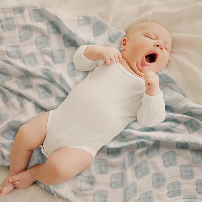 GLLQUEN BABY Receiving Blankets Muslin Swaddle Blanket - Image 7