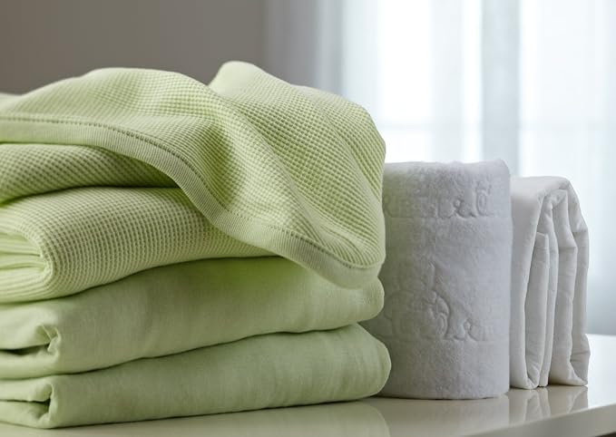 TL Care 100% Cotton Thermal Waffle Swaddle Blanket, Breathable & Stretchy - Image 3