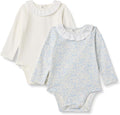 Amazon Essentials x Sofia Grainge Baby Girls' Long Sleeve Cotton Ruffle Collar by AmazonEssentials