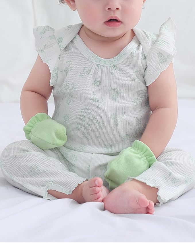 Baby Bodysuit and Pant Set Cotton Ribbed Mix Infant Girl Clothes | Unisex - Image 5