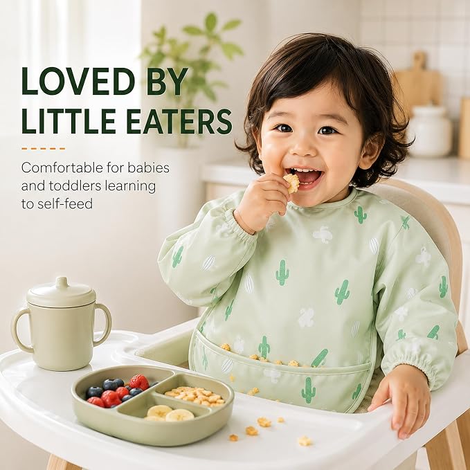 ANGORA BRANDS Silicone Baby Bib - Image 5