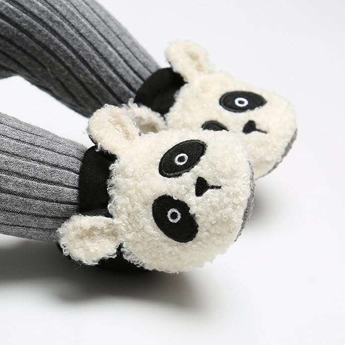 Baby Boys Girls Cotton Booties Non Skid Soft Sock Boots Infant Slippers Newborn - Image 6