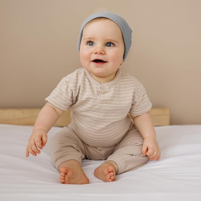 Konssy 6 Pack Baby Beanie Hats for Newborn Infant Girls Boys, 0-24 Months | - Image 2