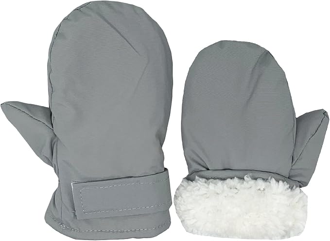 Toddler Gloves Kids Mittens Winter Warm Lined Fleece Gloves Waterproof Snow - Image 3