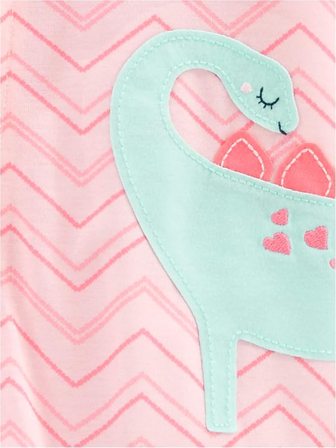 Simple Joys by Carter's Baby and Toddler Girls' 3 Pack Loose Fit Polyester - Image 2
