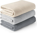 Konssy 3-Pack Muslin Baby Swaddle Blankets, 47 x 47 in Receiving Blankets | by Konssy