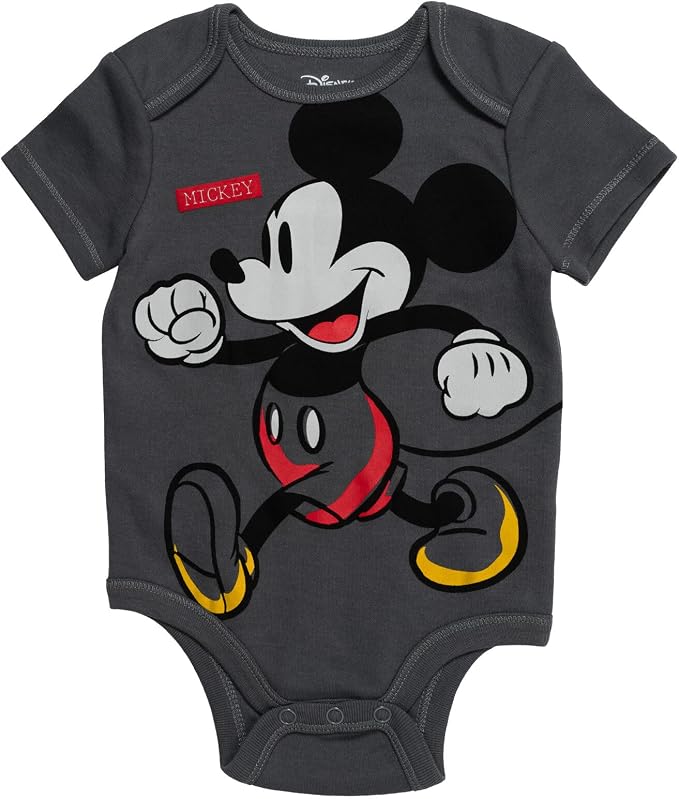 Disney Baby 5-Pack Short Sleeve Bodysuits Newborn to Infant - Image 4