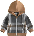 MERSARIPHY Toddler Boy Hoodies Jacket Baby Boy Lightweight Zip Up Coat by MERSARIPHY