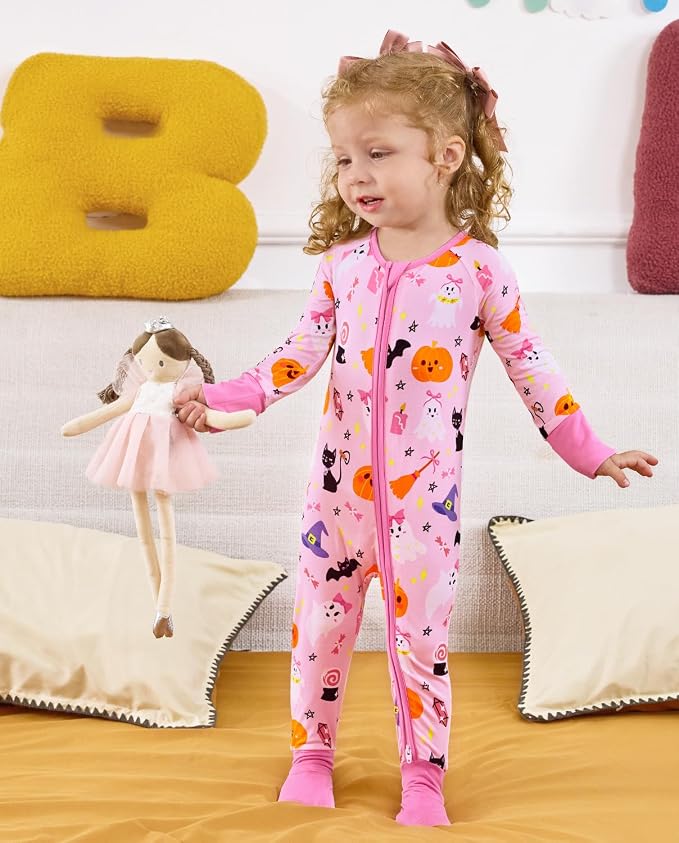 babee Reshinee Viscose Derived from Bamboo Baby Footie Pajamas Convertible - Image 6