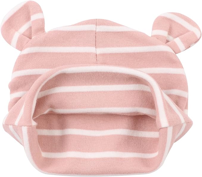 Pesaat Newborn Hospital Hat 0-12Months Preemie Boys Girls Beanie Solid Infant - Image 5