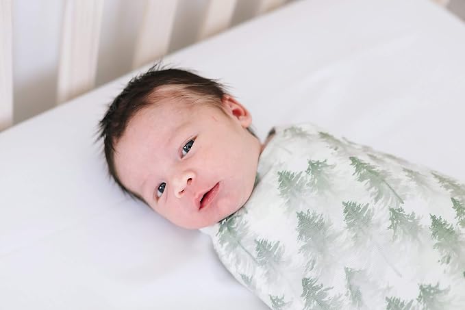 Copper Pearl Swaddle Blankets for Newborns | Soft Stretchy Receiving Blankets - Image 6