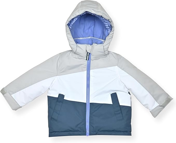 Arctic Quest Little Girls Bib Snow Pants and Ski Jacket Water-Resistant Snowsuit For Kids Winter Jacket For Girls