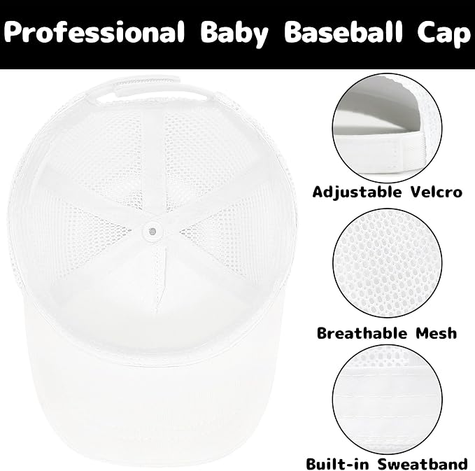 Olreco Baby Baseball Cap Toddler Baseball Hat - Image 3