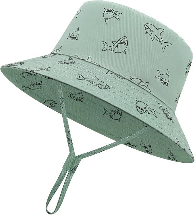 Baby Sun Hat Baby Boy Hats Toddler Hat UPF 50+ Bucket Hat by Olreco