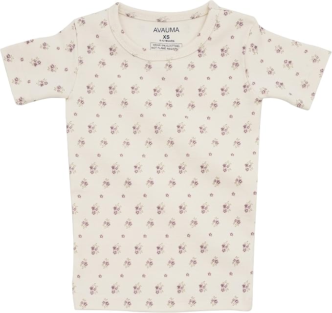 AVAUMA Baby Boys Girls Pajama Set 6M-7T Kids Cute Toddler Snug fit Pattern - Image 3