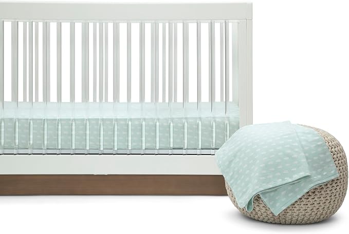 Delta Children 100% Organic Jersey Cotton Baby Receiving Blankets - Image 13