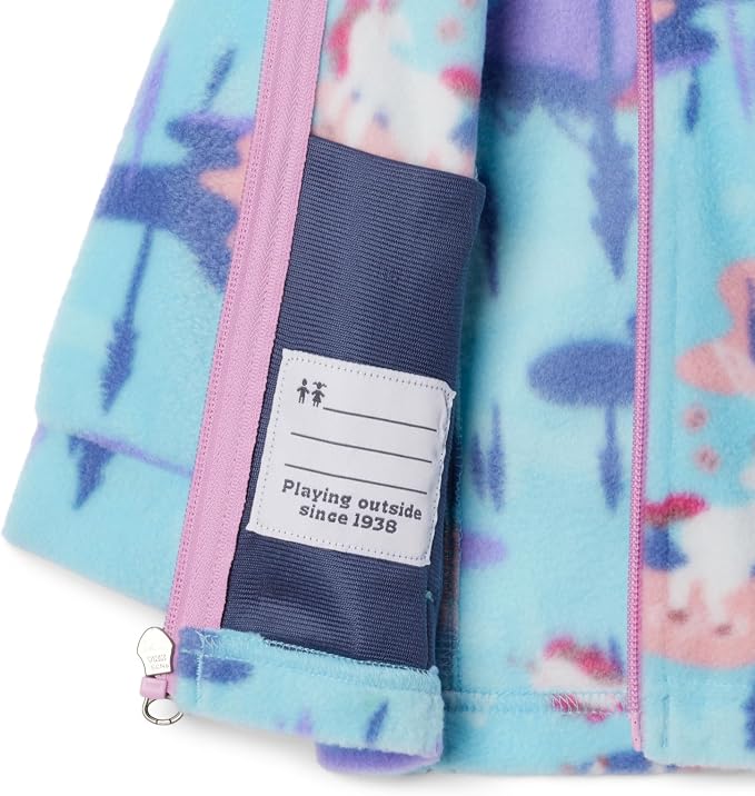 Columbia Youth Girls Benton Springs II Printed Fleece Jacket - Image 9