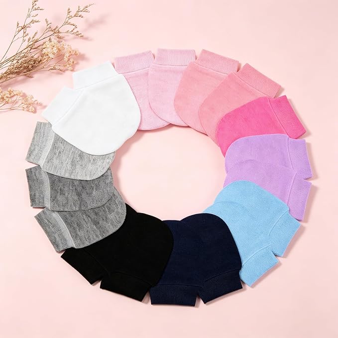 6 Pairs Baby Mittens No Scratch Mittens Infant Toddler Soft Gloves Essentials - Image 4