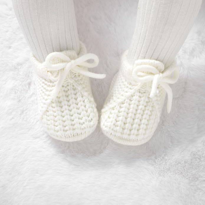 Baby Booties Newborn Baby First Shoes | Cozy Warm Knit Soft Booties - Image 2